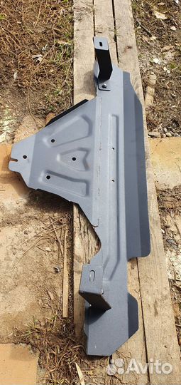 Защита заднего бампера renault duster