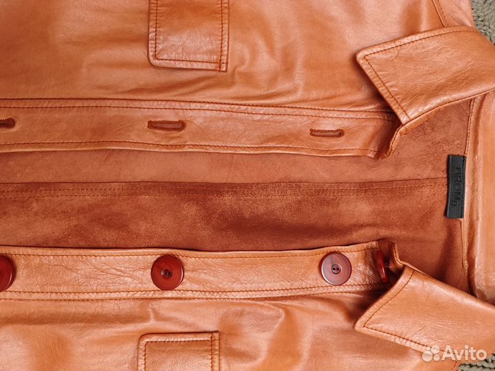 Куртка кожаная женская drome