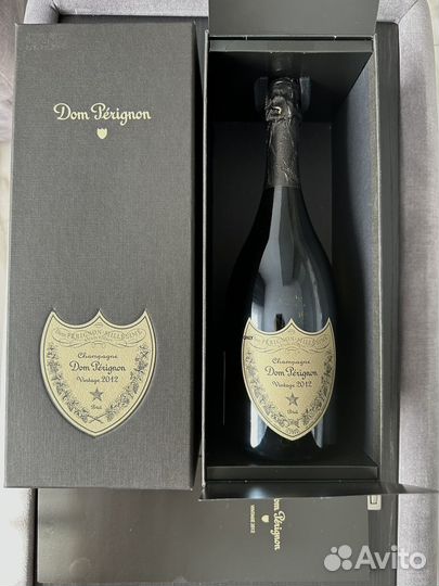 Dom perignon vintage 2012 пустая бутылка и коробка