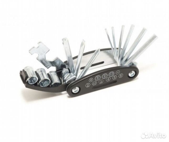 Набор инструментов для велосипеда, 25 предметов