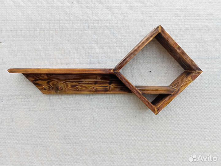 Полка ключница ручной работы