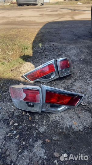 Задние фонари toyota highlander