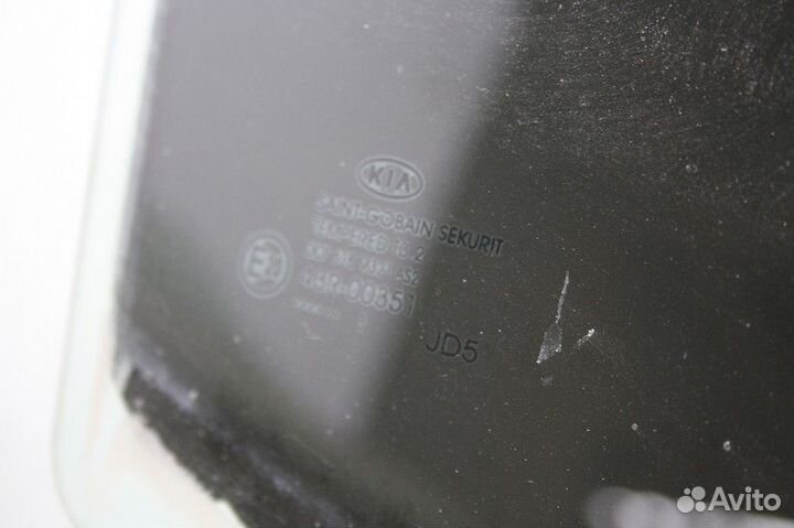 Стекло двери задней правой KIA ceed II 2012-2018