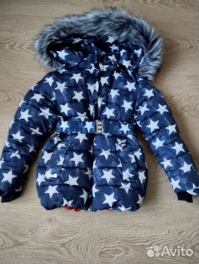 Зимняя куртка для девочки 5-6 лет