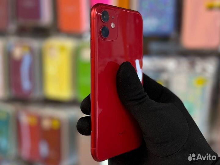 iPhone 11 64Gb Red (2Sim, Гарантия, Кредит)