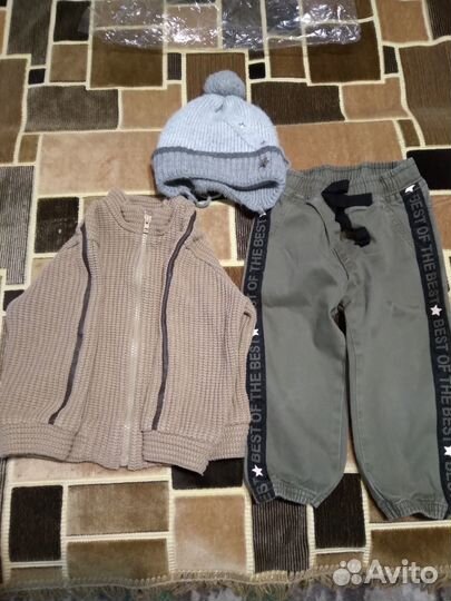 Детские вещи 80-86 для малыша