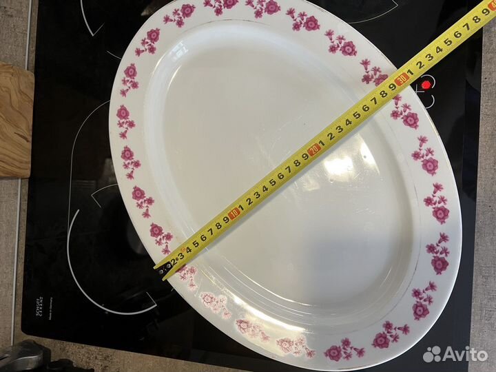 Блюдо большое овальное