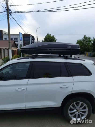 Автобокс на крышу ED Магнум 390