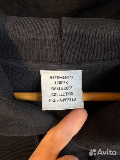 Vetements haute couture худи