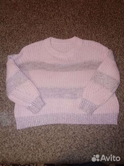 Свитер женский оверсайз вязаный