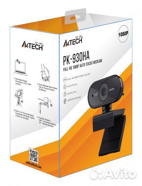 Веб-камера 2Mpix A4Tech PK-930HA