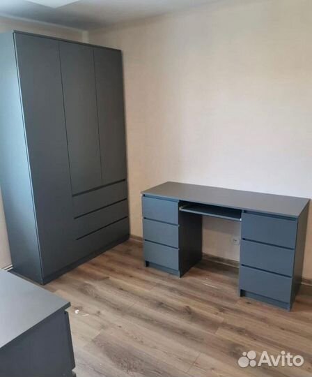 Шкаф белый 160 в стиле IKEA (дсп Egger)