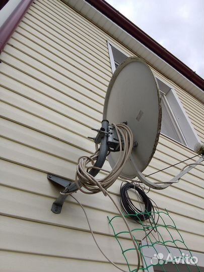 Антенна для тв уличная триколор