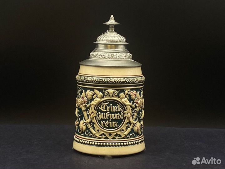 Антикварная Пивная кружка Merkelbach & Wick 1900