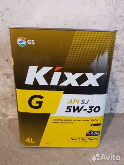 Масло моторное Kixx G SJ 5W-30 L531744TE1