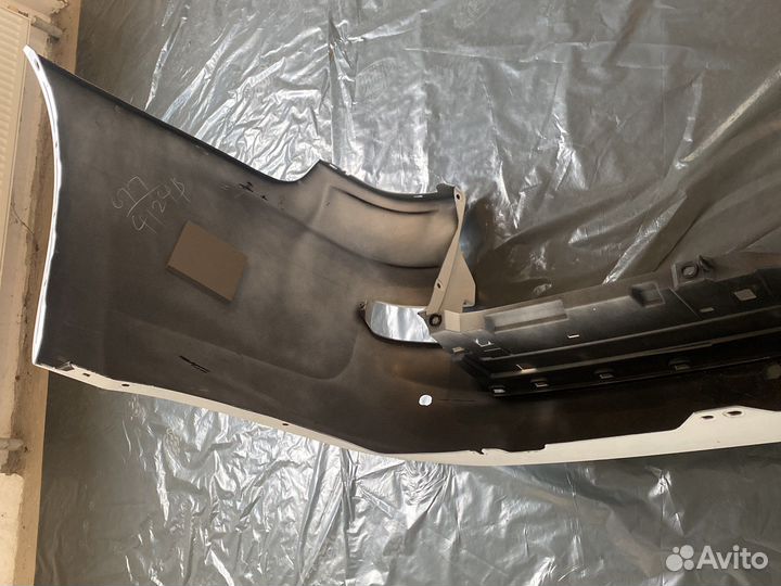 Задний бампер lexus lx570 дорест