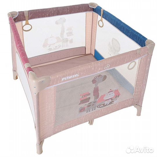 Манеж детский pituso aria жираф, лаз на молнии