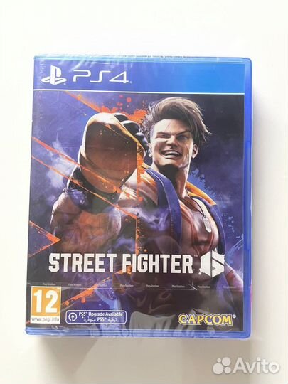 Street fighter 6 ps5 / ps4 Диск