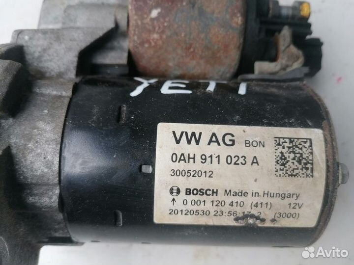 Стартер Skoda Yeti