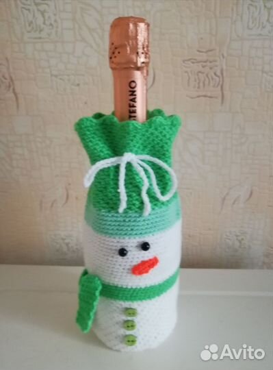 Новогодний чехол Снеговик