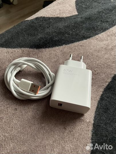 Быстрая зарядка Хiaomi 67W оригинал