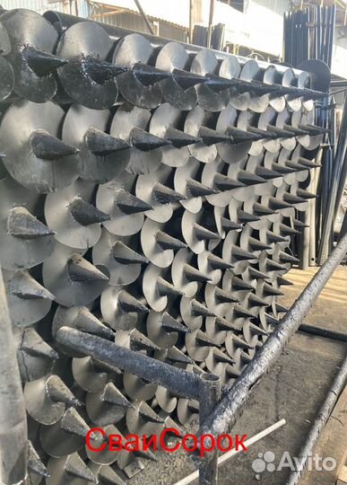 Винтовые сваи под ключ