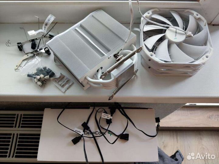 Кулер для процессора deepcool AS500 Plus WH