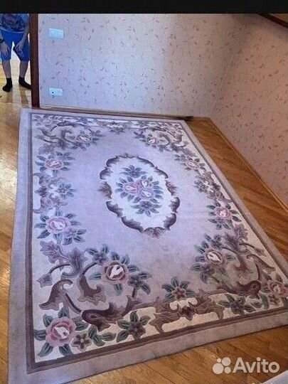 Ковер шерстяной бу