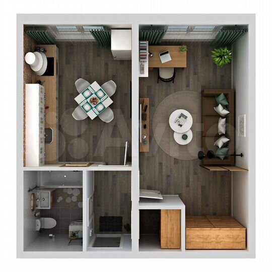 1-к. квартира, 39,7 м², 13/14 эт.