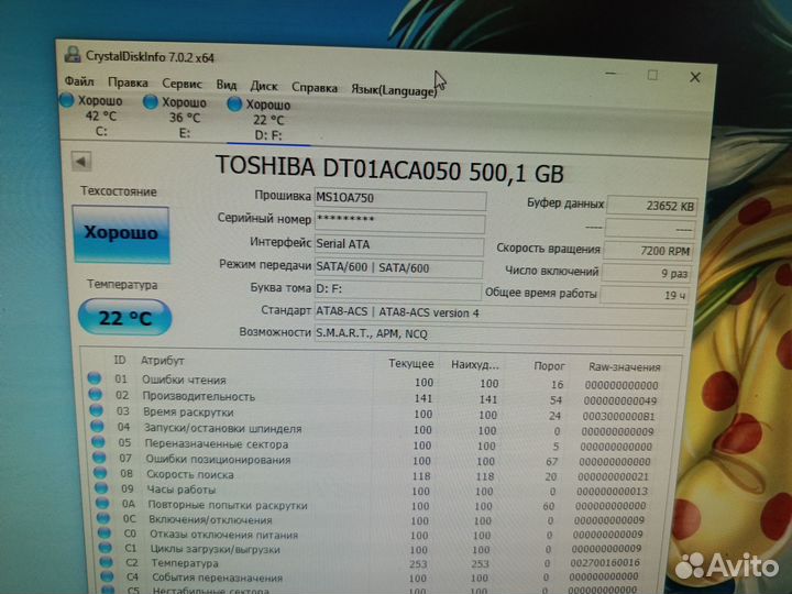 Жесткие диски 500гб