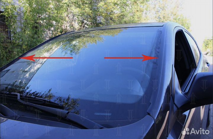 Дефлектор на лобовое стекло Хендай Солярис 2