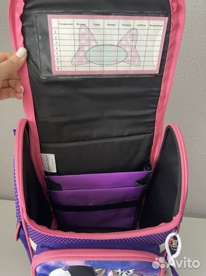 Рюкзак школьный с ортопедической спинкой. Новый