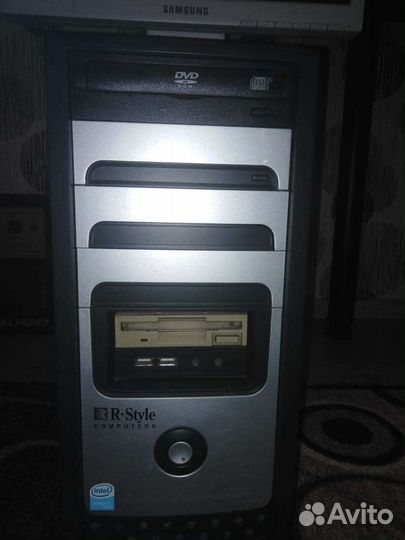 Компьютер и Монитор Samsung 17 дюймов