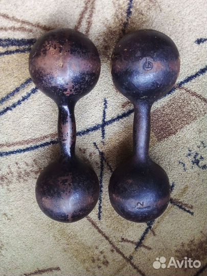 Гантели 2 шт по 12 кг