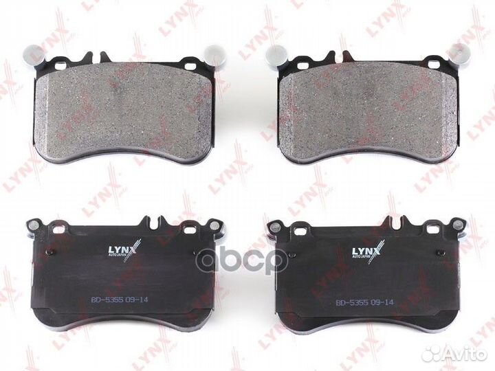 Колодки тормозные дисковые перед mercedes-benz