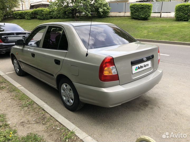 Hyundai Accent 1.5 AT, 2008, 190 000 км