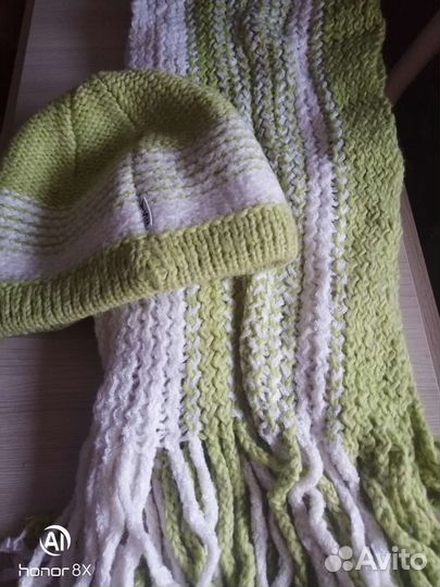 Комплект шапка и шарф