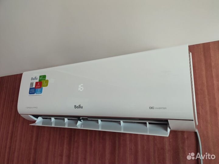 Кондиционер Ballu igreen Pro, тихий инверторный