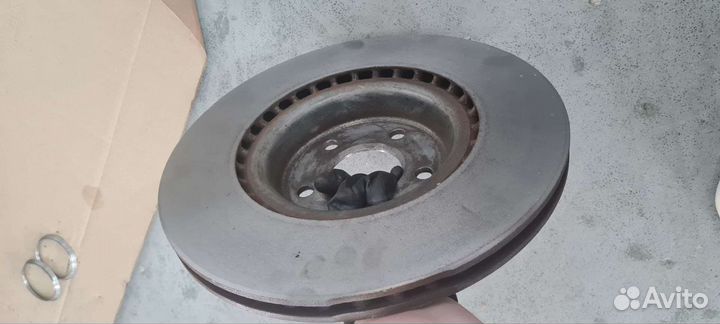 Передние тормозные диски audi 345мм a6 c7