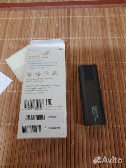 Usb модем 4g yota б/у 1год