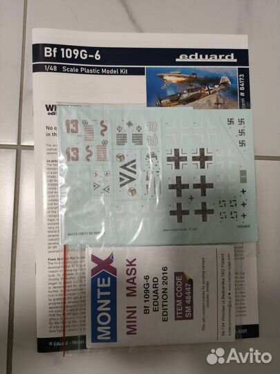 Сборные модели самолетов Eduard 1/48