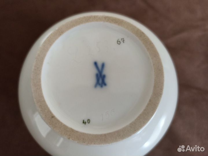 Кувшин(крынка сметанник) Мейсен. Германия. 19 век