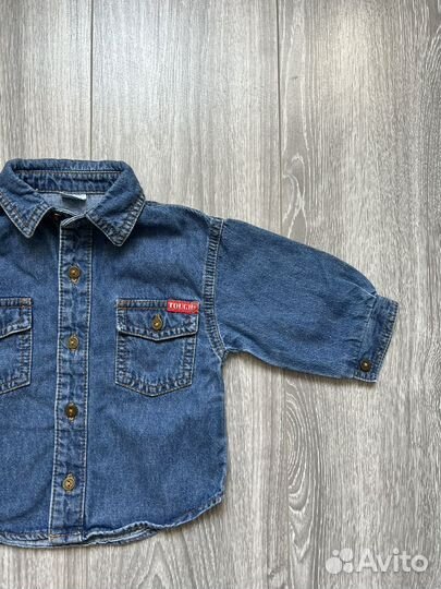 Джинсовая рубашка