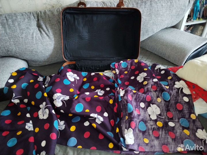 Ткань СССР советская отрезы 70-х