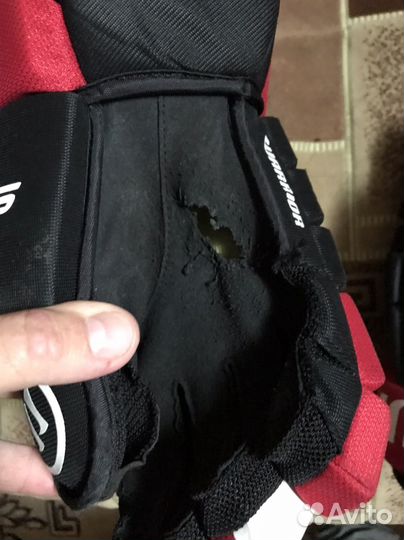 Краги хоккейные размер 14