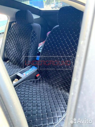 Накидки на сиденья велюр