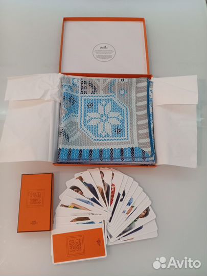 Шелковый платок Hermes оригинал