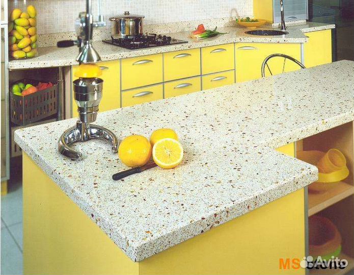 Столешница из камня Кварцевый Агломерат