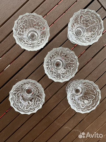 Креманки хрустальные