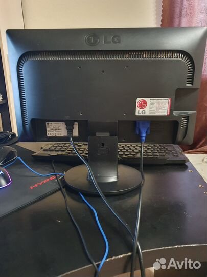 Рабочий Монитор LG flatron e1911s 18'5 дюйм